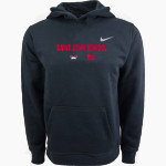 Saint John School Red hawks <span class="pdp-name-mascot">Saint John School Red hawks</span> Nike Youth Club Pullover Fleece Hoodie Front Thumbnail