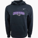 King's Ridge Christian Tigers Nike Youth Club Pullover Fleece Hoodie Front Thumbnail