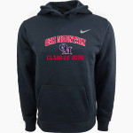 Oak Mountain Eagles Nike Youth Club Pullover Fleece Hoodie Front Thumbnail