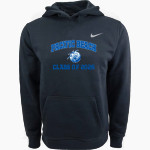 Pacific Beach Waves Online Store <span class="pdp-name-mascot">Pacific Beach Waves</span> Nike Youth Club Pullover Fleece Hoodie Front Thumbnail