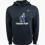 Traders Point Knights <span class="pdp-name-mascot">Traders Point KnightS</span> Nike Youth Club Pullover Fleece Hoodie Front Thumbnail