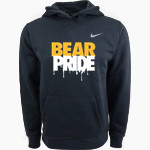 Smith Bears <span class="pdp-name-mascot">SMITH COLLEGE BEARS</span> Nike Youth Club Pullover Fleece Hoodie Front Thumbnail