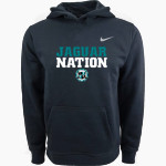 Miami Lakes Jaguars Nike Youth Club Pullover Fleece Hoodie Front Thumbnail