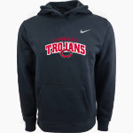 CLARENCEVILLE HIGH SCHOOL TROJANS Nike Youth Club Pullover Fleece Hoodie Front Thumbnail