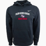 Fulton Science Academy Mustangs <span class="pdp-name-mascot">Fulton Science Academy Mustangs</span> Nike Youth Club Pullover Fleece Hoodie Front Thumbnail
