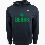 The Blake School BEARS ONLINE STORE <span class="pdp-name-mascot">Blake Bears</span> Nike Youth Club Pullover Fleece Hoodie Front Thumbnail