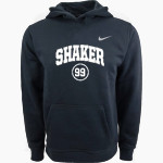 Shaker Bison <span class="pdp-name-mascot">Shaker Bison</span> Nike Youth Club Pullover Fleece Hoodie Front Thumbnail