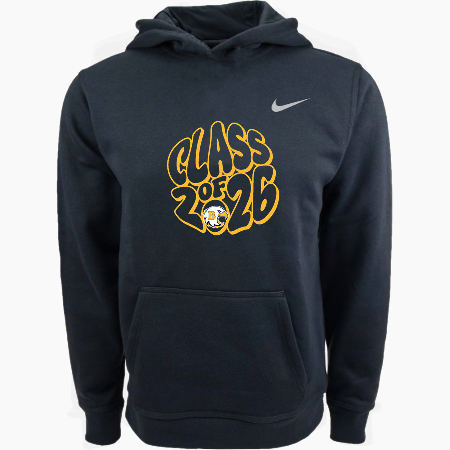 Barrington Eagles Nike Youth Club Pullover Fleece Hoodie