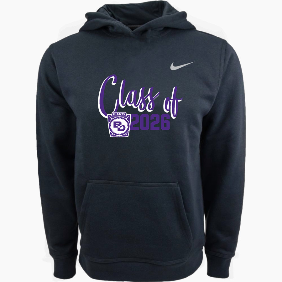 Ben Davis Giants Nike Youth Club Pullover Fleece Hoodie