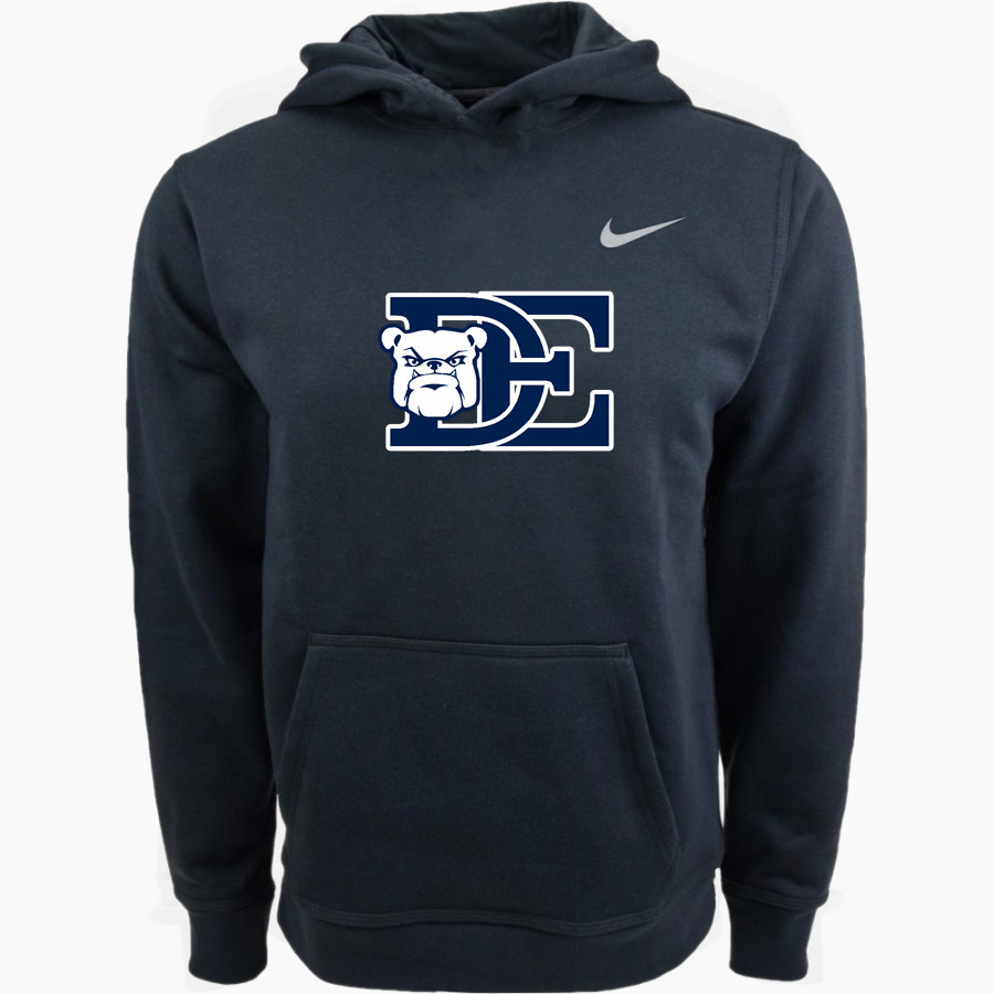 DWIGHT-ENGLEWOOD SCHOOL BULLDOGS <span class="pdp-name-mascot">DWIGHT - ENGLEWOOD BULLDOGS</span> Nike Youth Club Pullover Fleece Hoodie