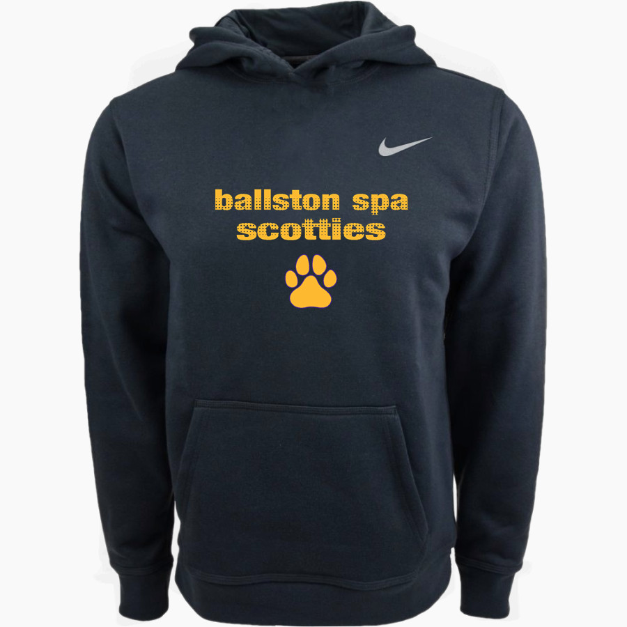 Ballston Spa Scotties The Official Online Store <span class="pdp-name-mascot">Baaston Spa Scotties</span> Nike Youth Club Pullover Fleece Hoodie
