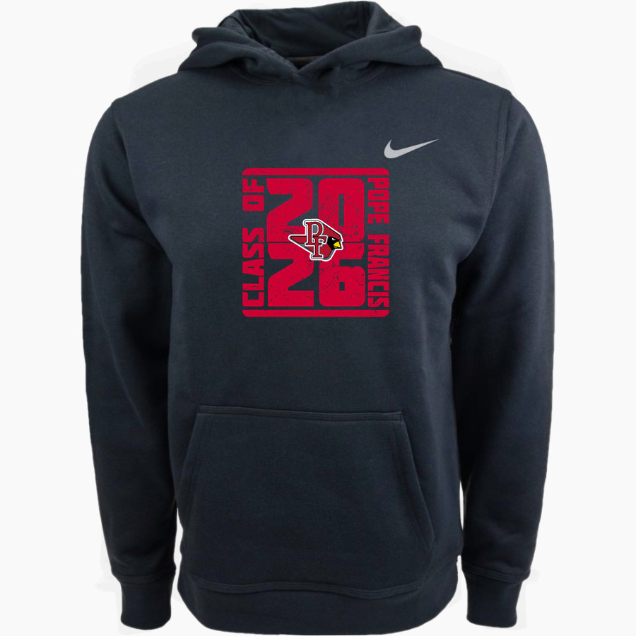 Pope Francis Cardinals Nike Youth Club Pullover Fleece Hoodie