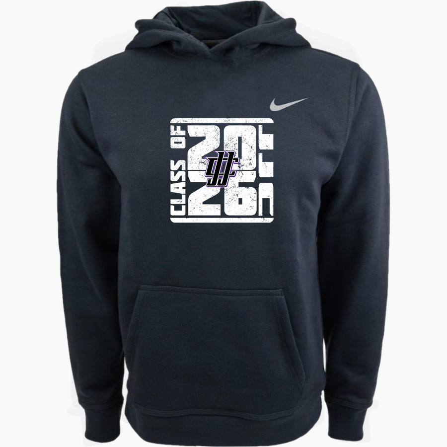 JJC Wolves <span class="pdp-name-mascot">JJC Wolves</span> Nike Youth Club Pullover Fleece Hoodie