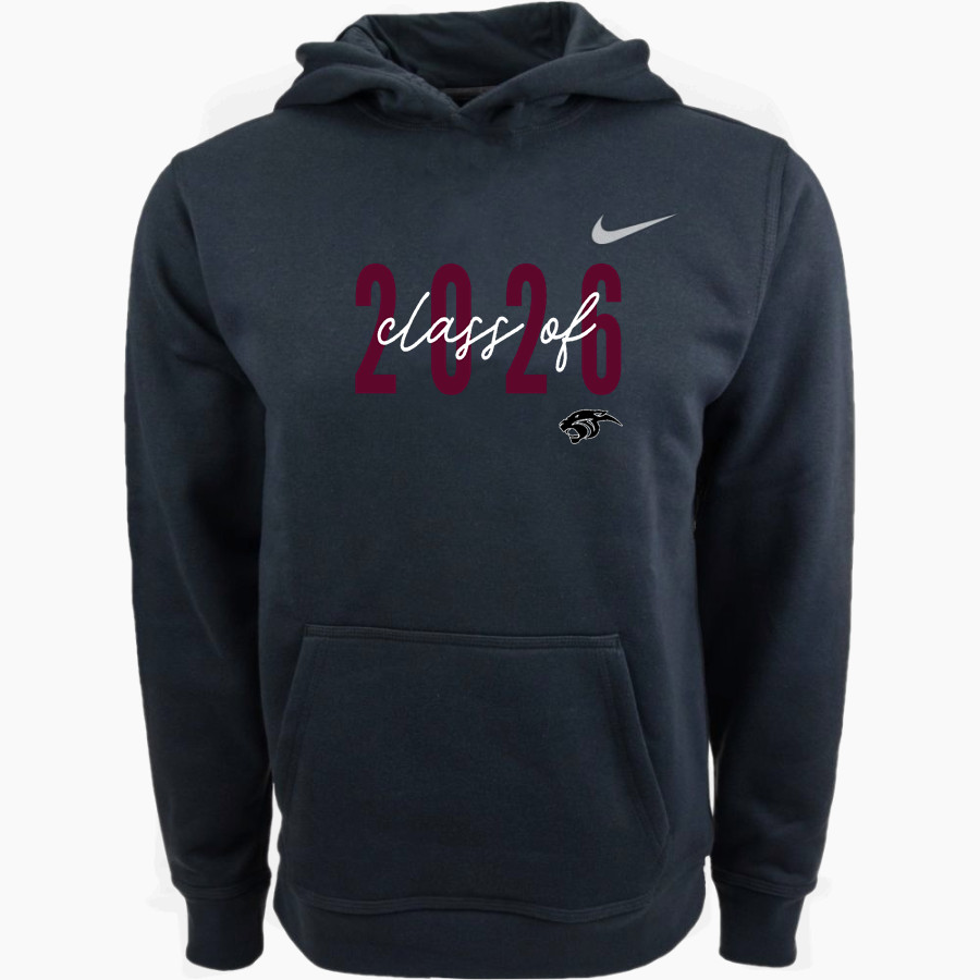Peachtree Panthers <span class="pdp-name-mascot">Peachtree Academy Panthers</span> Nike Youth Club Pullover Fleece Hoodie