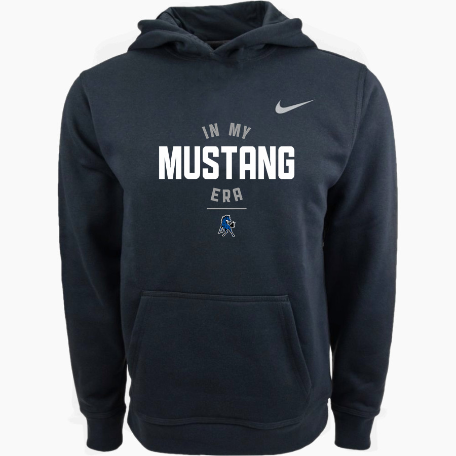 BLHS Mustangs <span class="pdp-name-mascot">BLHS Mustangs</span> Nike Youth Club Pullover Fleece Hoodie