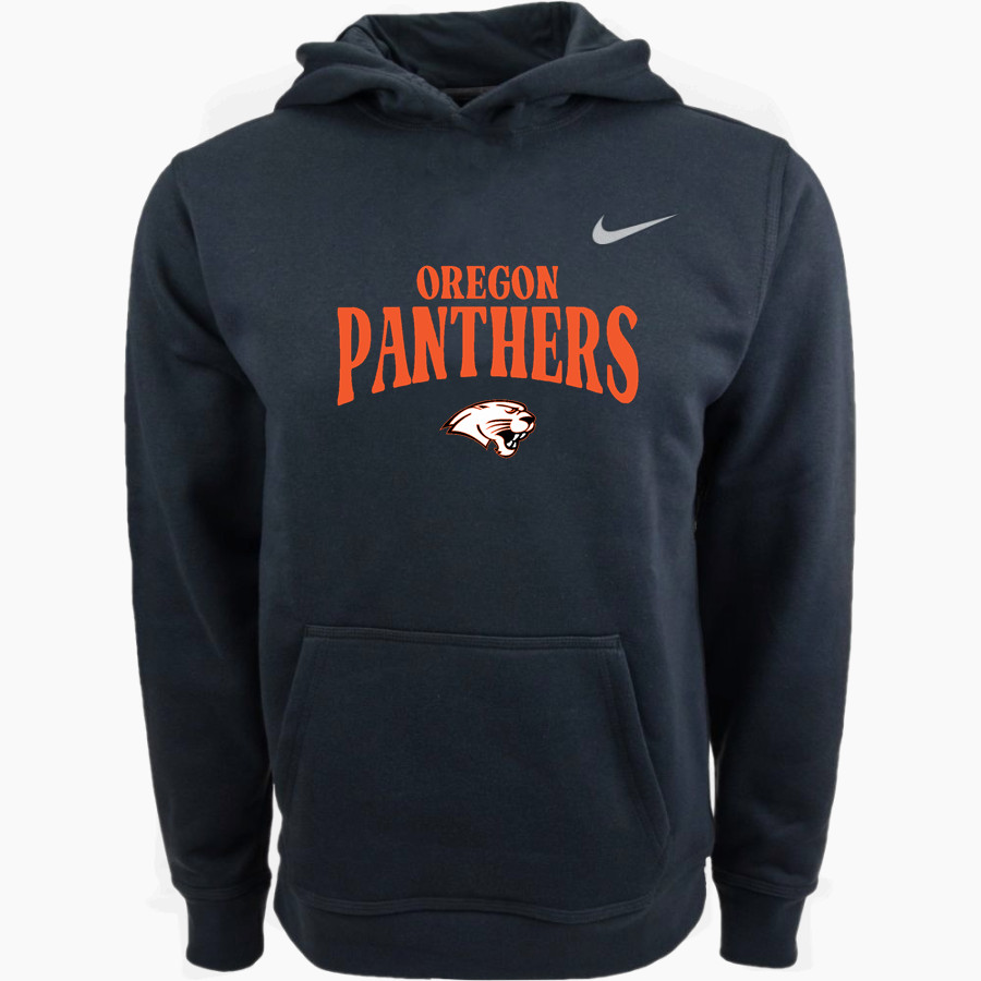 OREGON HIGH SCHOOL PANTHERS <span class="pdp-name-mascot">OREGON PANTHERS</span> Nike Youth Club Pullover Fleece Hoodie