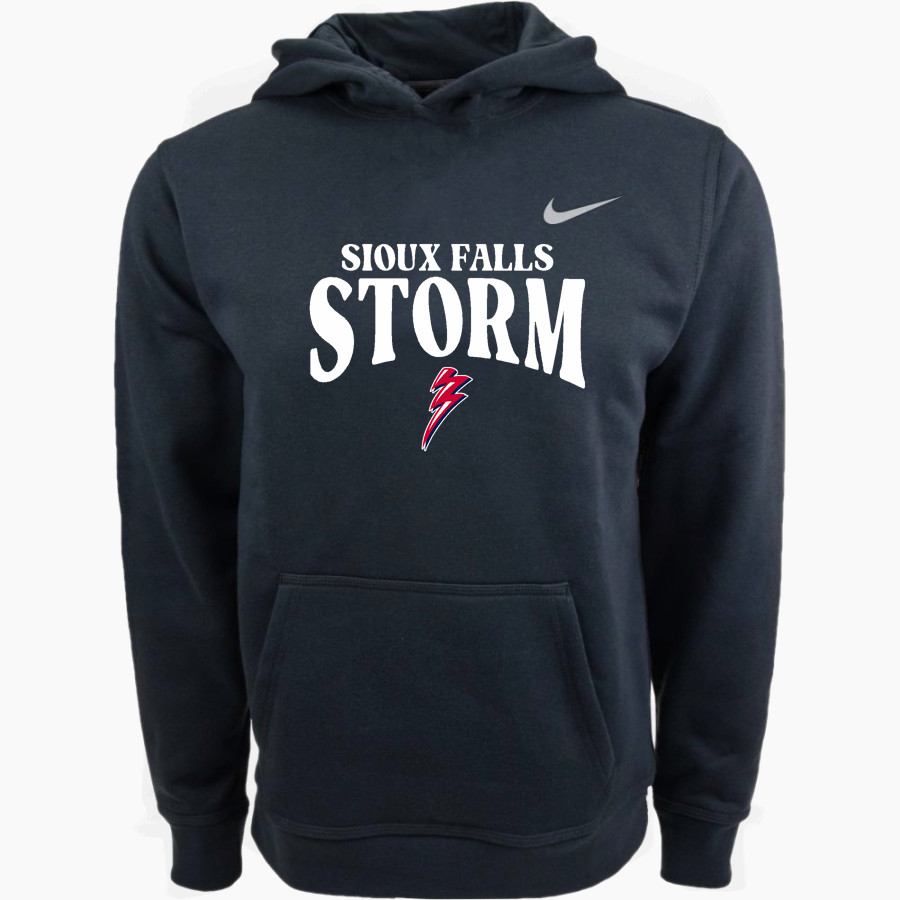 Sioux Falls Storm Storm <span class="pdp-name-mascot">Sioux Falls Storm</span> Nike Youth Club Pullover Fleece Hoodie