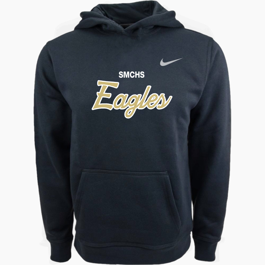 SMCHS Eagles <span class="pdp-name-mascot">SMCHS Eagles</span> Nike Youth Club Pullover Fleece Hoodie