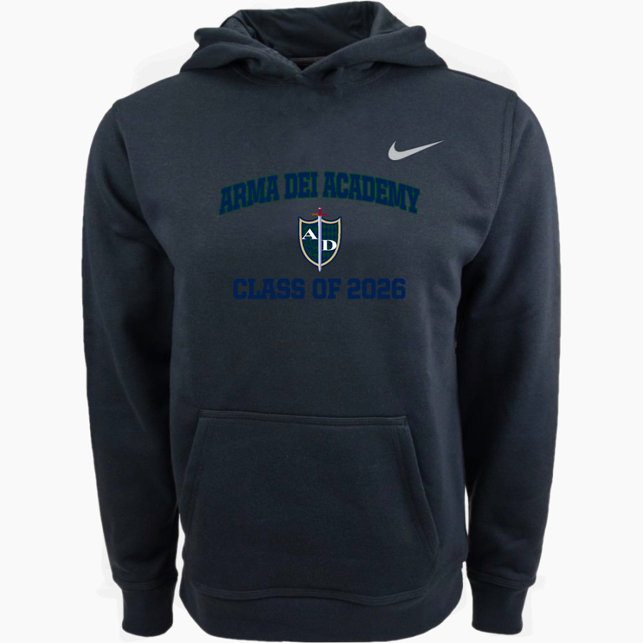 Arma Dei Academy Arma Dei Academy Nike Youth Club Pullover Fleece Hoodie