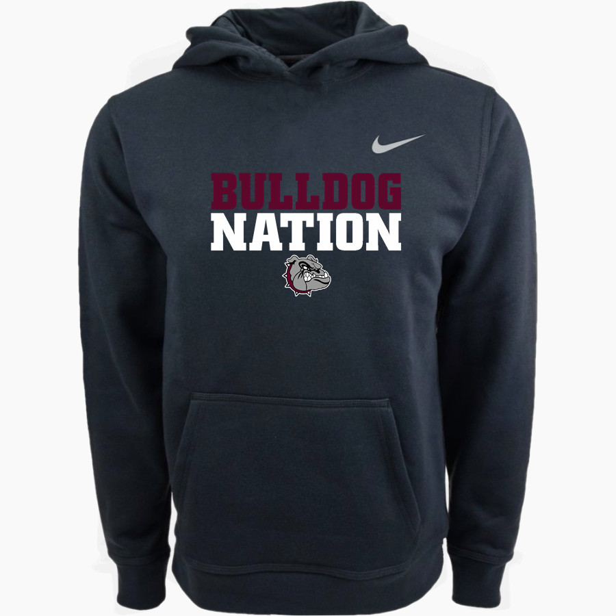 EDMOND MEMORIAL HIGH SCHOOL BULLDOGS <span class="pdp-name-mascot">EDMOND MEMORIAL BULLDOGS</span> Nike Youth Club Pullover Fleece Hoodie