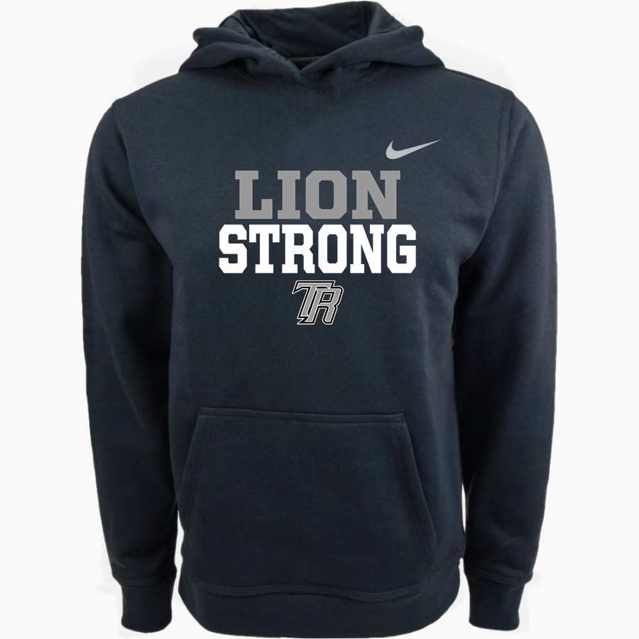 Dr. Thomas Randle Lions <span class="pdp-name-mascot">Thomas Randle HS Lions</span> Nike Youth Club Pullover Fleece Hoodie
