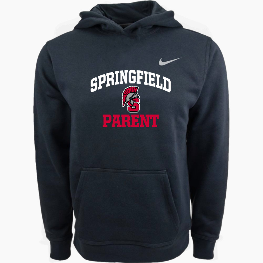 SPRINGFIELD SPARTANS The Online Store <span class="pdp-name-mascot">SPRINGFIELD SPARTANS</span> Nike Youth Club Pullover Fleece Hoodie
