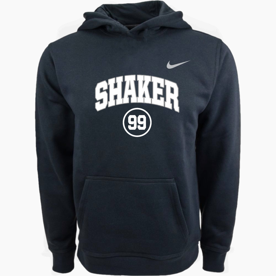 Shaker Bison <span class="pdp-name-mascot">Shaker Bison</span> Nike Youth Club Pullover Fleece Hoodie
