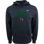 Bishop Guertin Cardinals <span class="pdp-name-mascot">Bishop Guertin Cardinals</span> Nike Youth Club Pullover Fleece Hoodie Front Thumbnail