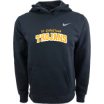 SF Christian Trojans <span class="pdp-name-mascot">San Francisco Christian Trojans</span> Nike Youth Club Pullover Fleece Hoodie Front Thumbnail