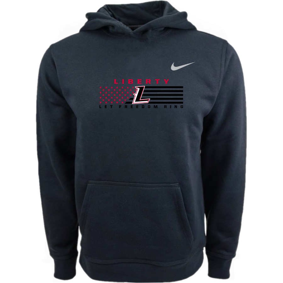 LIBERTY HIGH SCHOOL LANCERS <span class="pdp-name-mascot">LIBERTY LANCERS</span> Nike Youth Club Pullover Fleece Hoodie