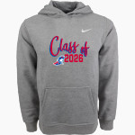 JAY COUNTY HIGH SCHOOL PATRIOTS Nike Youth Club Pullover Fleece Hoodie Front Thumbnail
