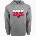 PIKEVIEW HIGH SCHOOL PANTHERS <span class="pdp-name-mascot">PIKEVIEW PANTHERS</span> Nike Youth Club Pullover Fleece Hoodie Front Thumbnail