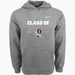 Pacific Northwest Gladiators <span class="pdp-name-mascot">Pacific Northwest Christian College Gladiators</span> Nike Youth Club Pullover Fleece Hoodie Front Thumbnail