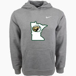 Bemidji State Athletics <span class="pdp-name-mascot">Bemidji State Beavers</span> Nike Youth Club Pullover Fleece Hoodie Front Thumbnail