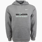 West Lutheran Warriors Nike Youth Club Pullover Fleece Hoodie Front Thumbnail