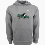 NEW HAMPTON HUSKIES <span class="pdp-name-mascot">NEW HAMPTON SCHOOL HUSKIES</span> Nike Youth Club Pullover Fleece Hoodie Front Thumbnail