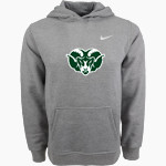 Badin Rams <span class="pdp-name-mascot">Badin Rams</span> Nike Youth Club Pullover Fleece Hoodie Front Thumbnail