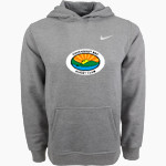 Chuckanut Bay Rugby <span class="pdp-name-mascot">Chuckanut Geoducks</span> Nike Youth Club Pullover Fleece Hoodie Front Thumbnail