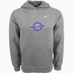 Riverside Little League Riverside <span class="pdp-name-mascot">Riverside Little League</span> Nike Youth Club Pullover Fleece Hoodie Front Thumbnail