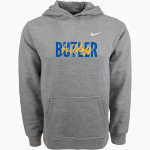 butler high school It takes more to be a BULLDOG <span class="pdp-name-mascot">BUTLER BULLDOGS</span> Nike Youth Club Pullover Fleece Hoodie Front Thumbnail