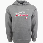 WAKEFIELD HIGH SCHOOL WARRIORS <span class="pdp-name-mascot">WAKEFIELD WARRIORS</span> Nike Youth Club Pullover Fleece Hoodie Front Thumbnail