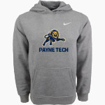 Payne Tech Lions Nike Youth Club Pullover Fleece Hoodie Front Thumbnail