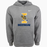INDERKUM HIGH SCHOOL TIGERS <span class="pdp-name-mascot">INDERKUM TIGERS</span> Nike Youth Club Pullover Fleece Hoodie Front Thumbnail