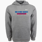 WOLVERINE-HOOSIER ATHLETIC CONFERENCE <span class="pdp-name-mascot">WOLVERINE-HOOSIER ATHLETIC CONFERENCE</span> Nike Youth Club Pullover Fleece Hoodie Front Thumbnail
