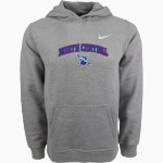 NORTH CENTRAL THUNDER <span class="pdp-name-mascot">NORTH CENTRAL THUNDER</span> Nike Youth Club Pullover Fleece Hoodie Front Thumbnail