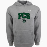 FCS Iolana <span class="pdp-name-mascot">FCS Iolana</span> Nike Youth Club Pullover Fleece Hoodie Front Thumbnail