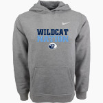 BLANCHESTER HIGH SCHOOL WILDCATS Nike Youth Club Pullover Fleece Hoodie Front Thumbnail