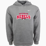 South Newton Rebels Nike Youth Club Pullover Fleece Hoodie Front Thumbnail