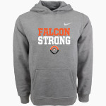 Southeast Guilford Falcons <span class="pdp-name-mascot">Southeast Guilford Falcons</span> Nike Youth Club Pullover Fleece Hoodie Front Thumbnail