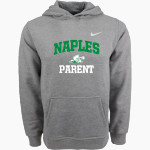 Naples Big Green Nike Youth Club Pullover Fleece Hoodie Front Thumbnail